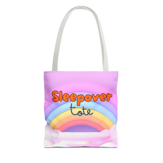 Sleepover Rainbow Tote Bag (AOP)