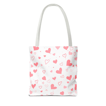 Little Hearts Tote Bag (AOP)