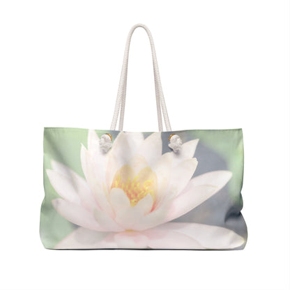 July Water Lily Bridesmaid Weekender Bag