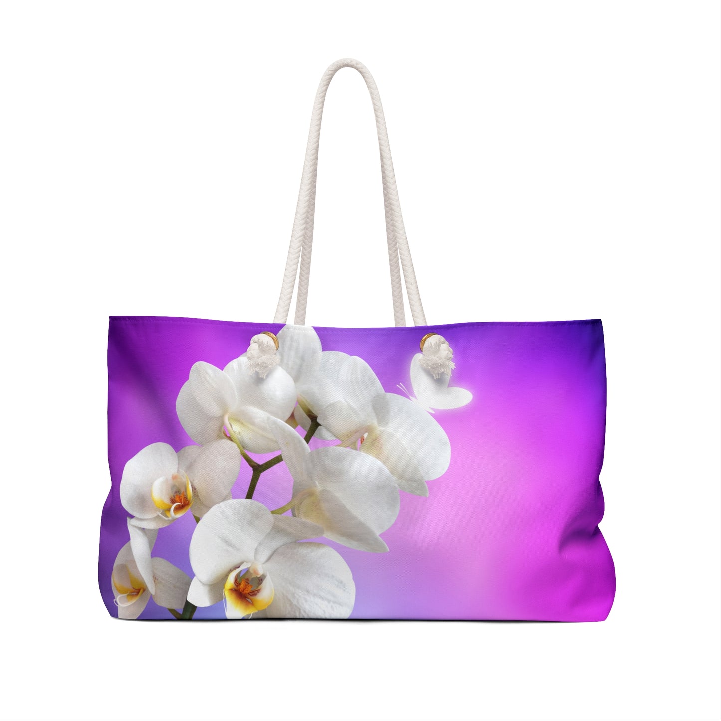 Orchid flower Weekender Bag