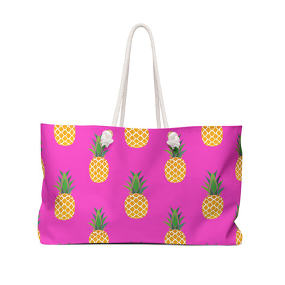 Pink Pineapple Weekender Bag