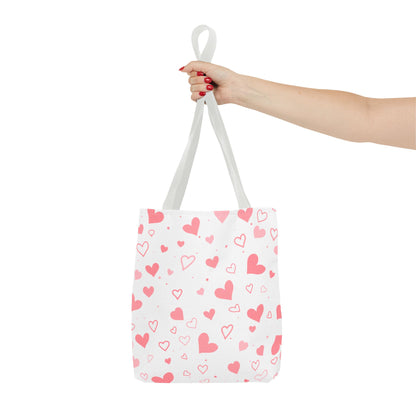 Little Hearts Tote Bag (AOP)