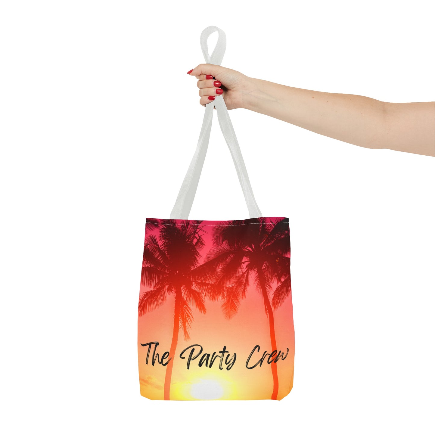 The Party Crew Pam Tree Tote Bag (AOP)