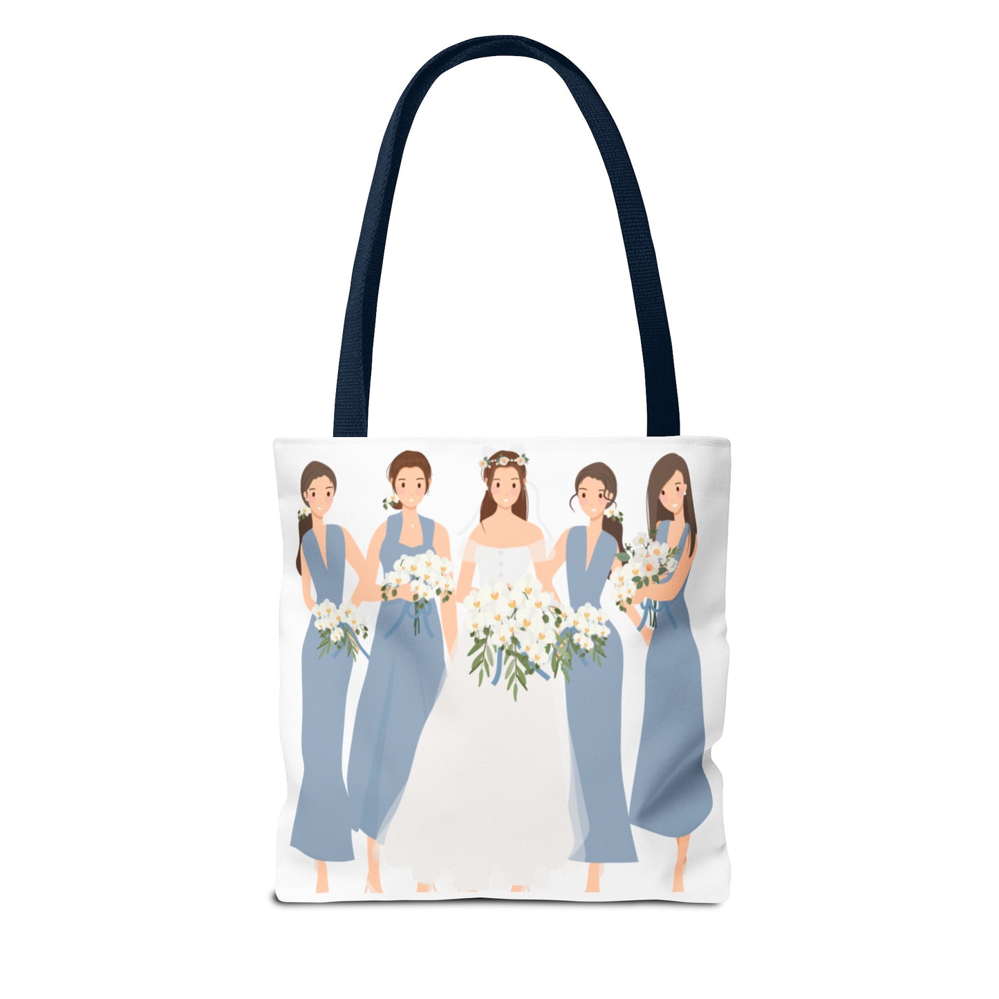 The Party Crew bride and bridesmaid Tote Bag (AOP)