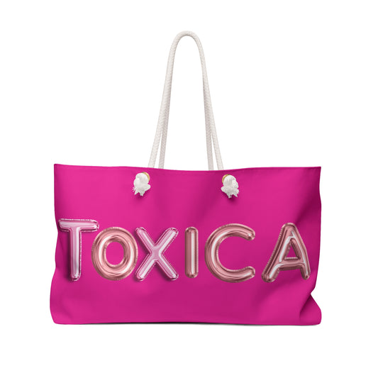 Toxica pink Weekender Bag