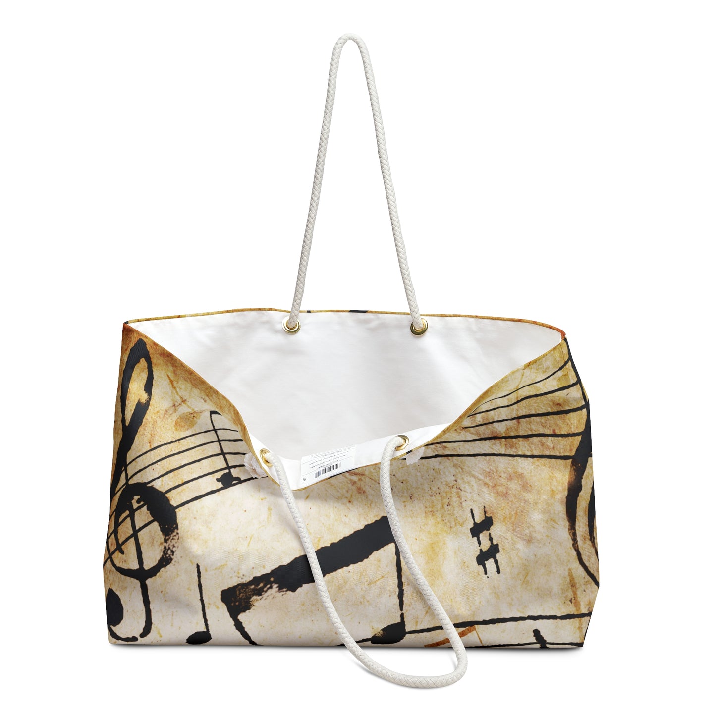 Music notes Weekender Bag