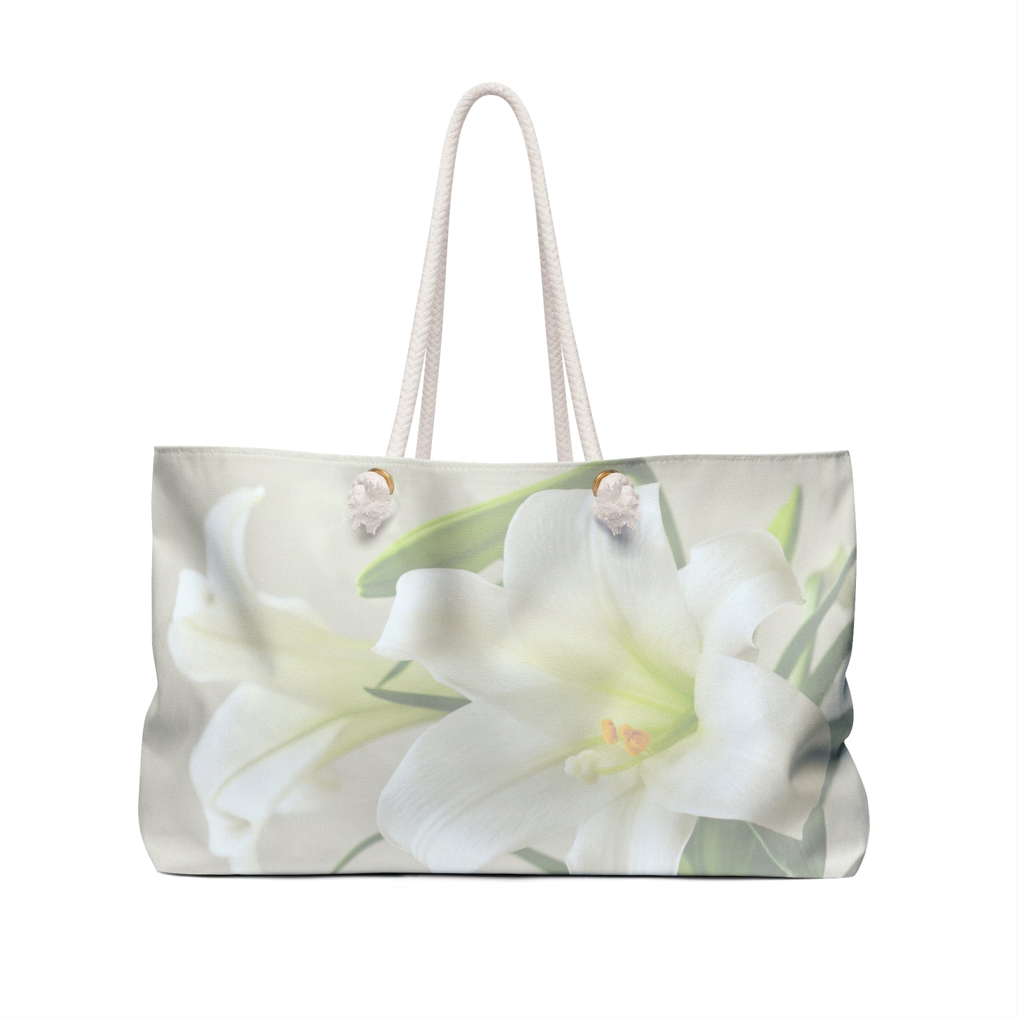 May Lily flower bridesmaid Weekender Bag