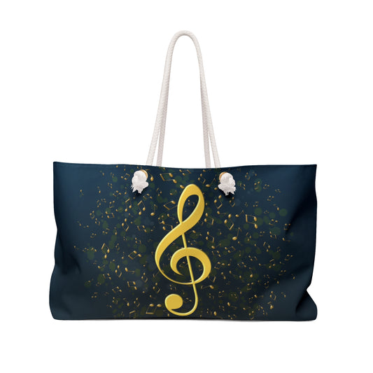 Music Note Weekender Bag