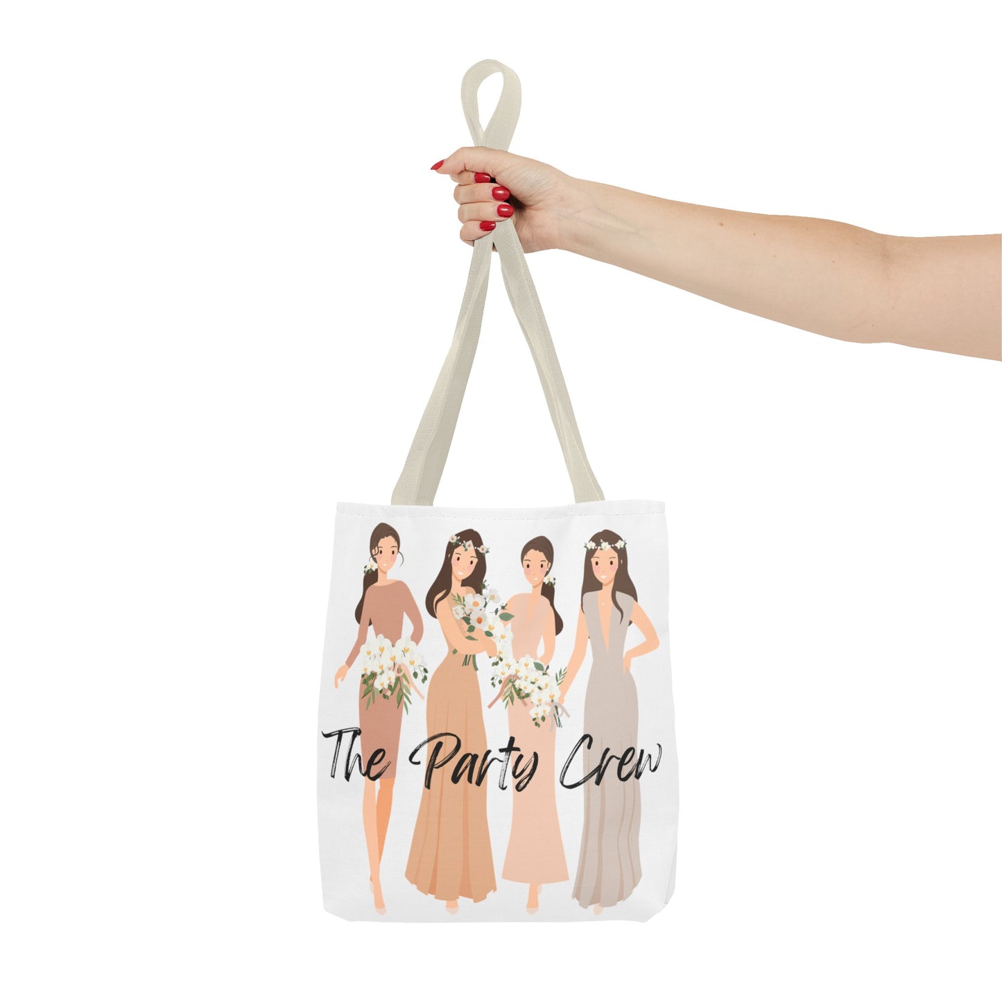 The Party Crew Bridesmaids Tote Bag (AOP)