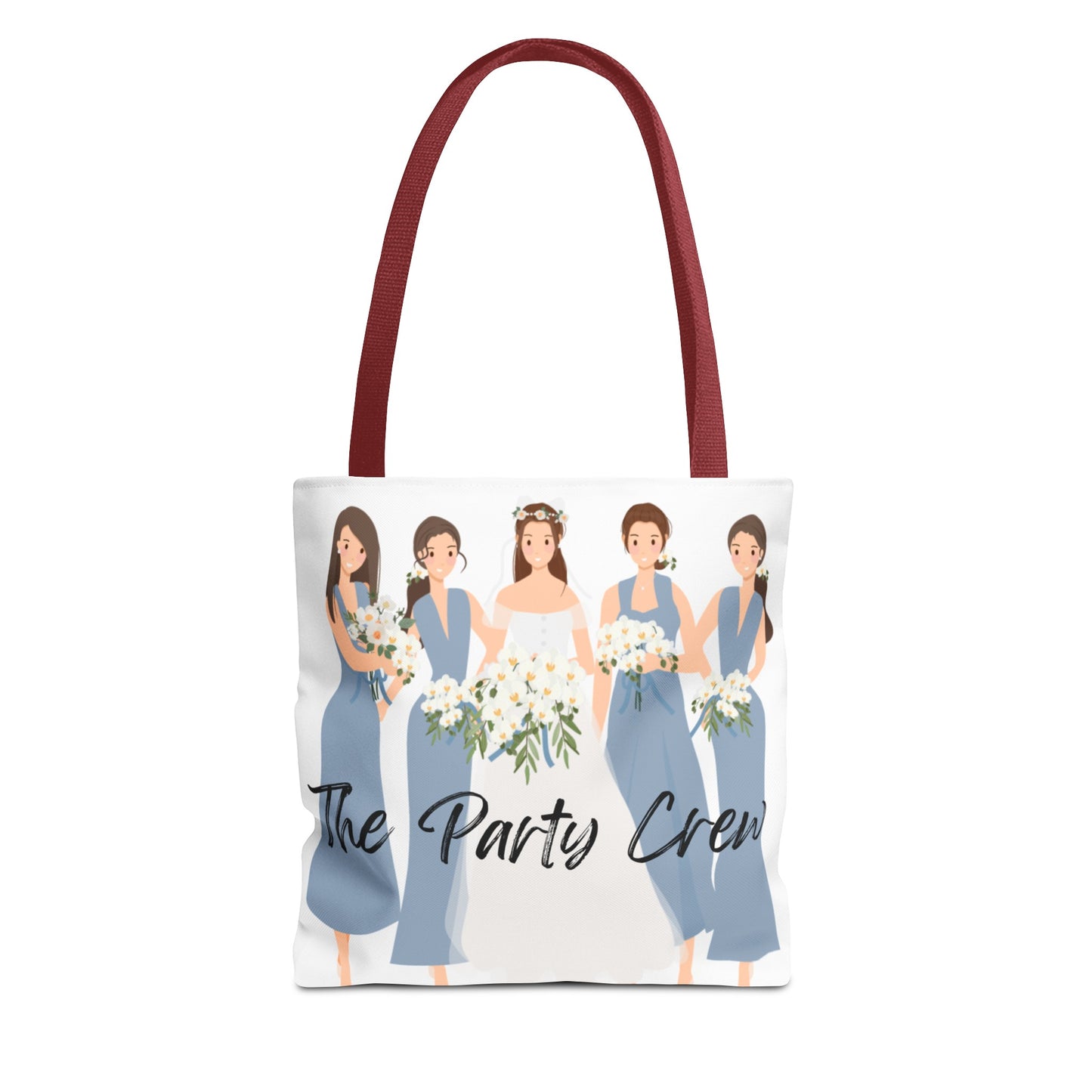 The Party Crew bride and bridesmaid Tote Bag (AOP)