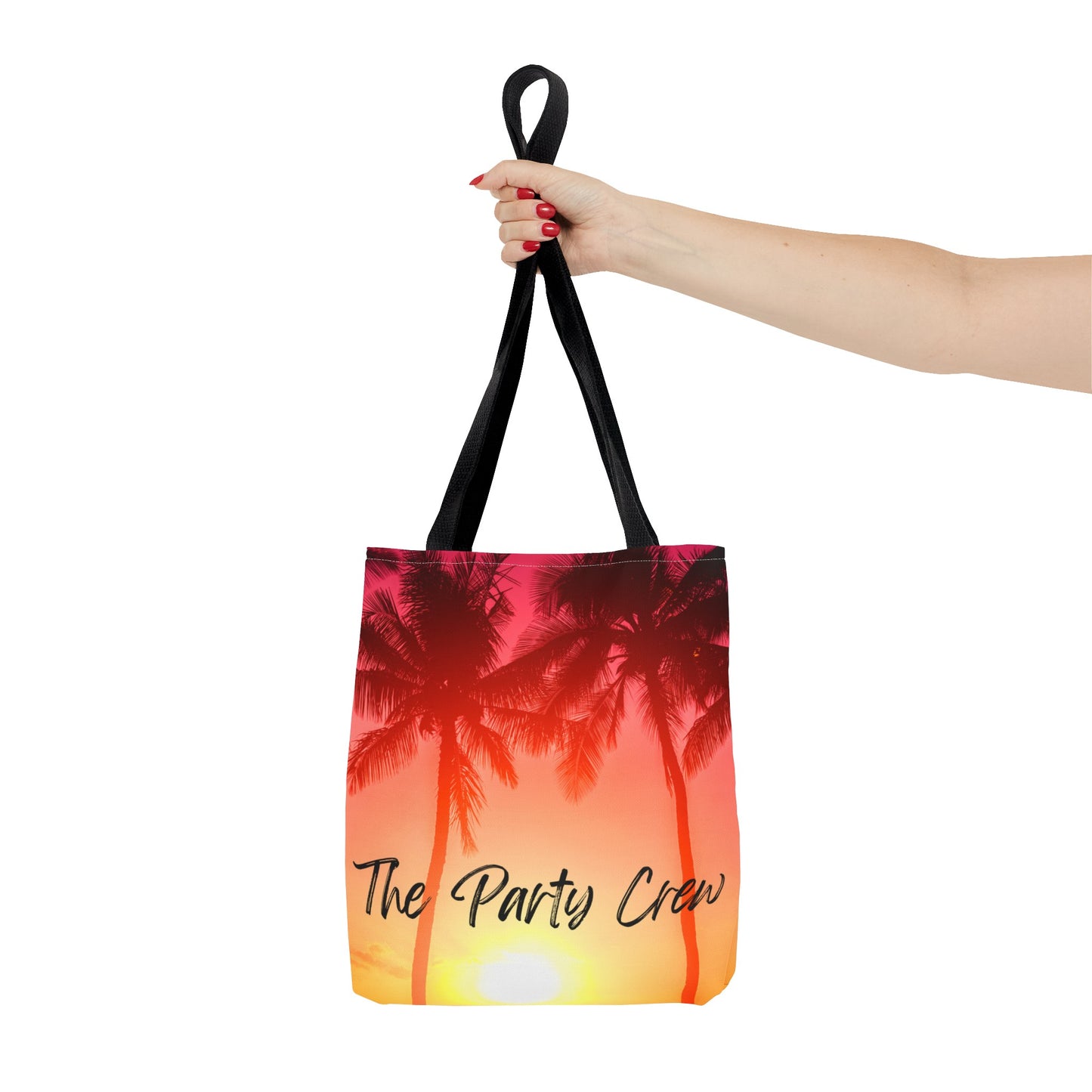 The Party Crew Pam Tree Tote Bag (AOP)