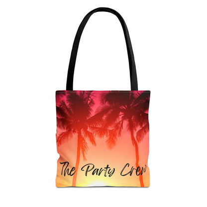 The Party Crew Pam Tree Tote Bag (AOP)