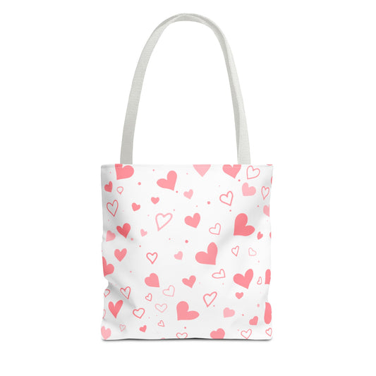 Little Hearts Tote Bag (AOP)