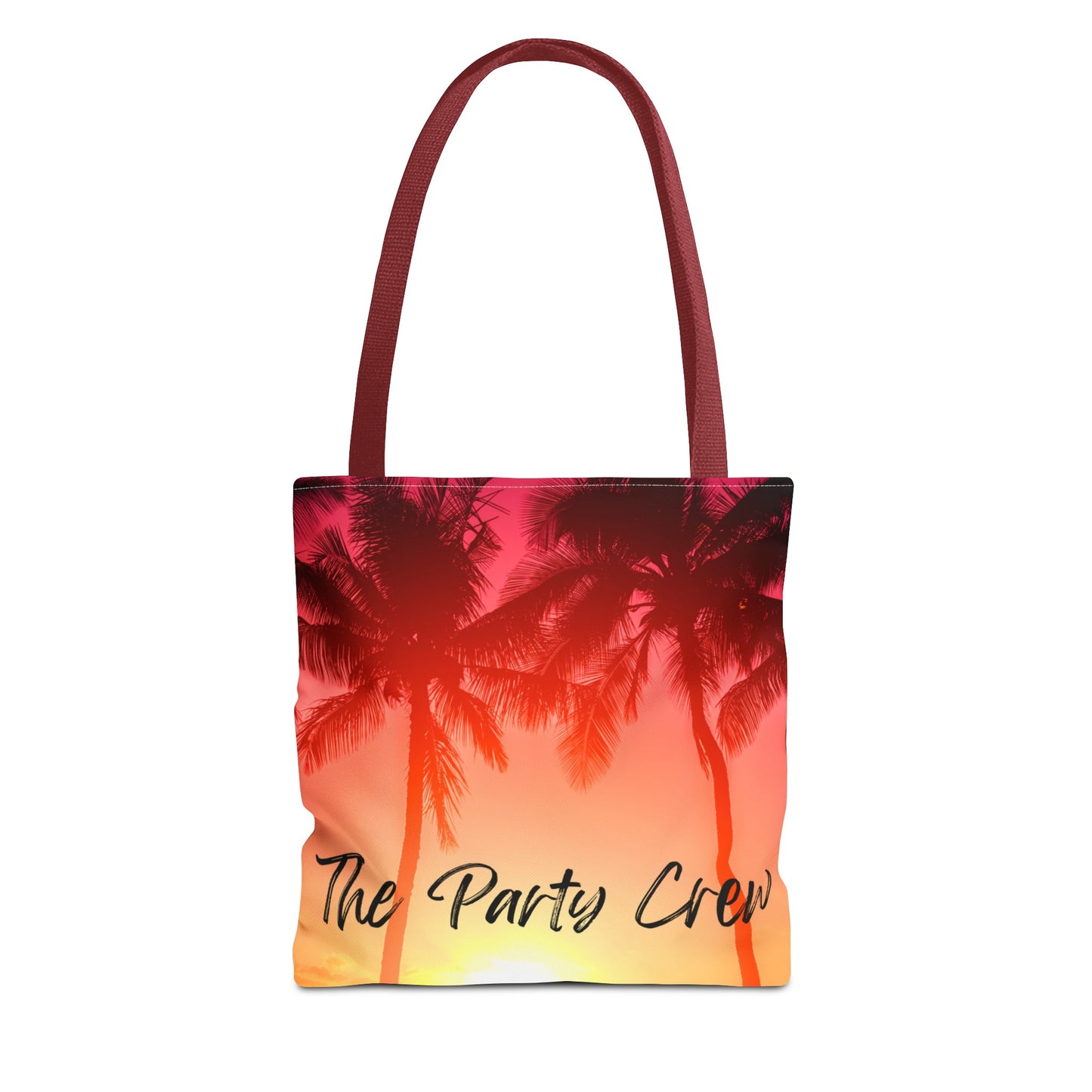 The Party Crew Pam Tree Tote Bag (AOP)