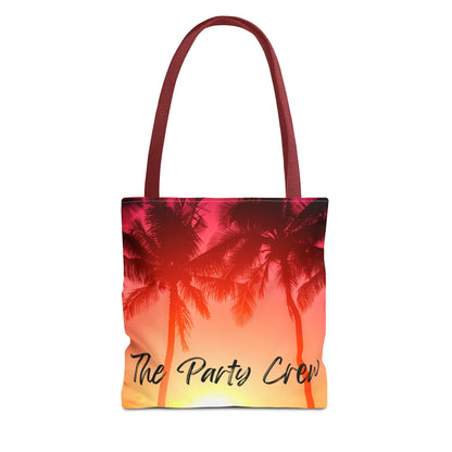 The Party Crew Pam Tree Tote Bag (AOP)