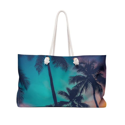 Palm trees Weekender Bag