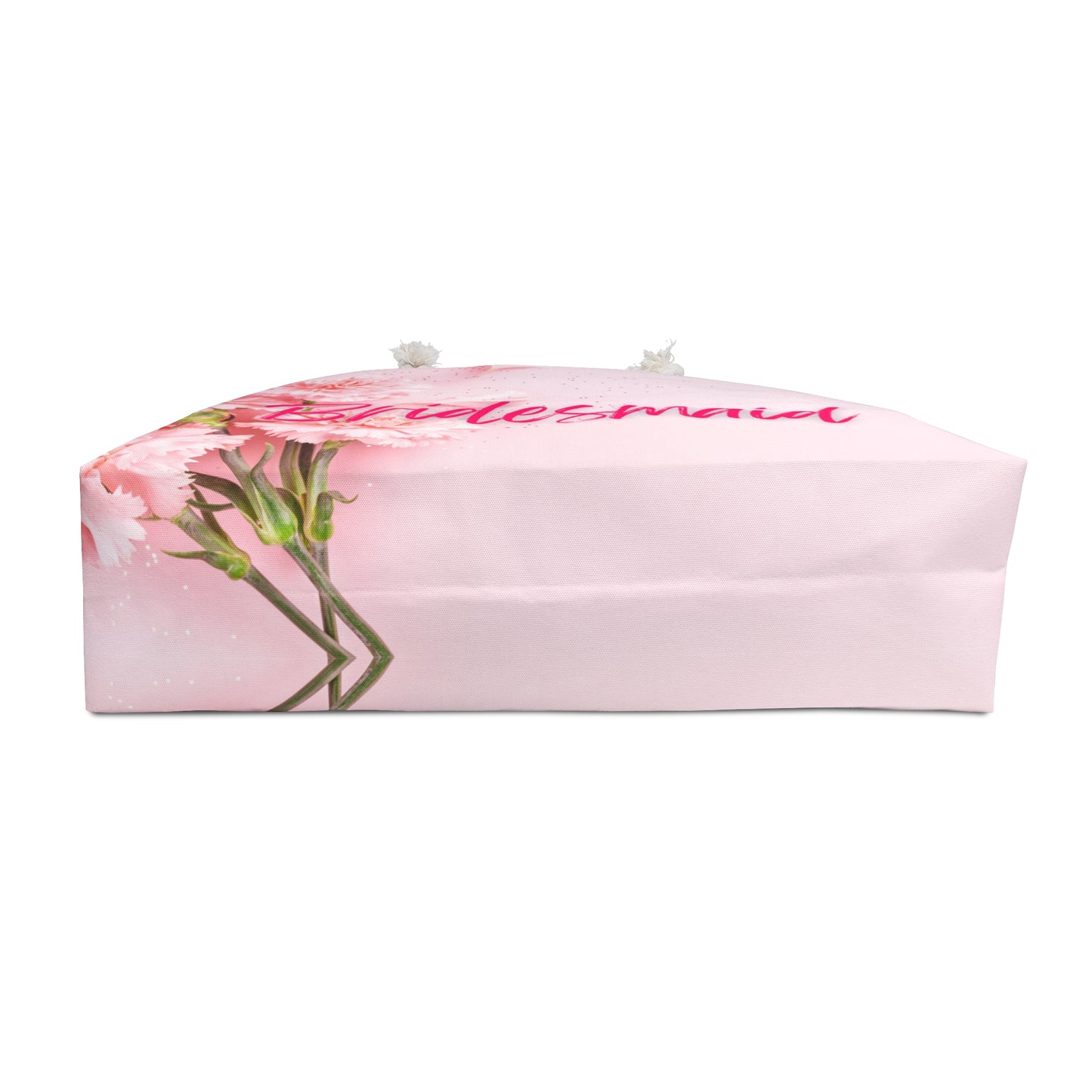 Bridesmaid pink Carnation Weekender Bag