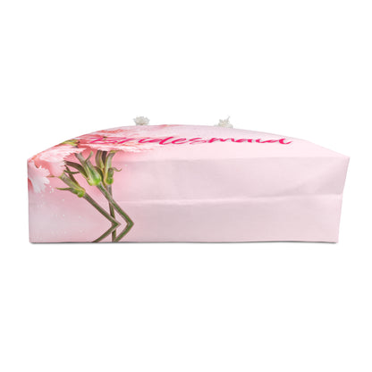 Bridesmaid pink Carnation Weekender Bag