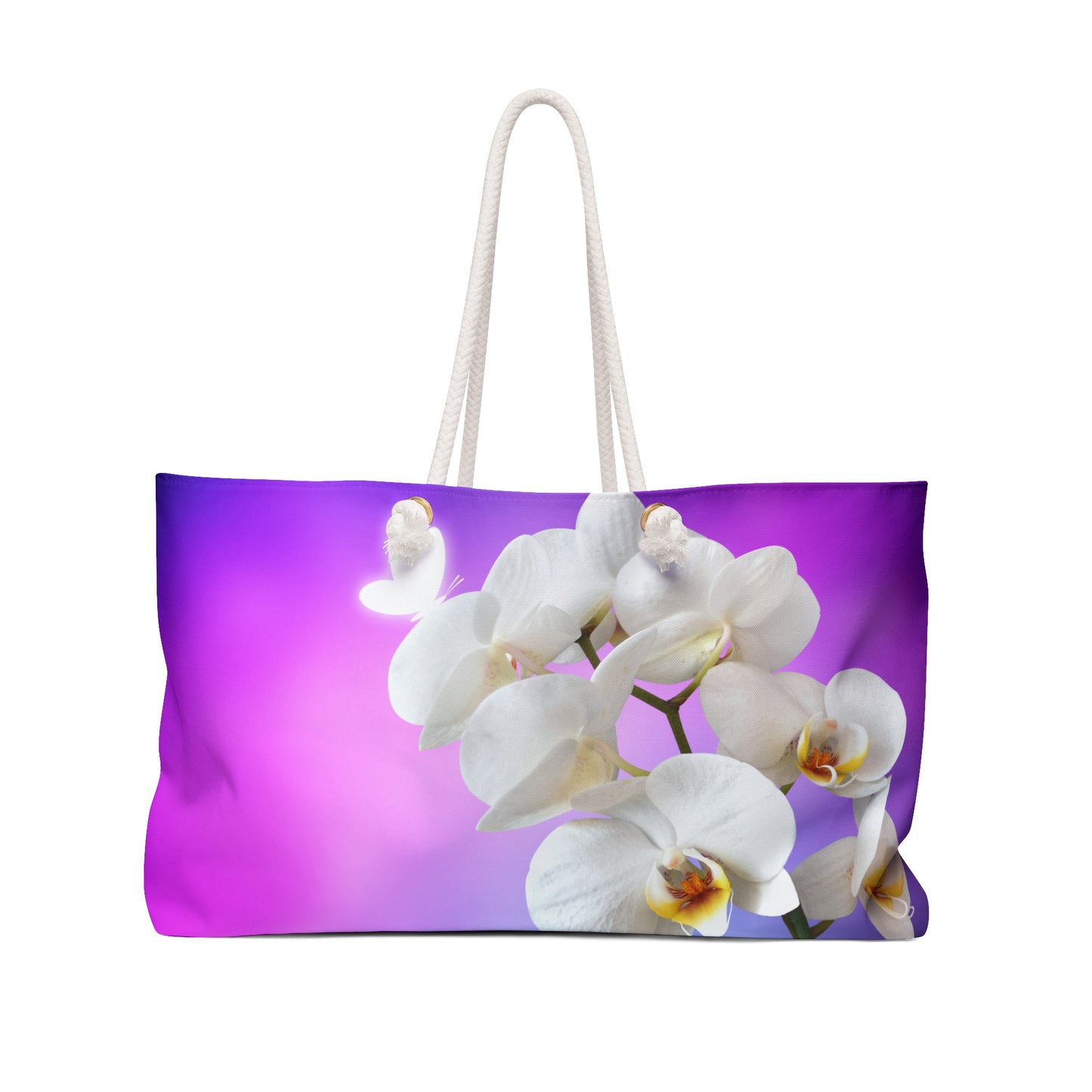 Orchid flower Weekender Bag