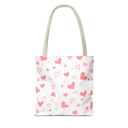 Little Hearts Tote Bag (AOP)