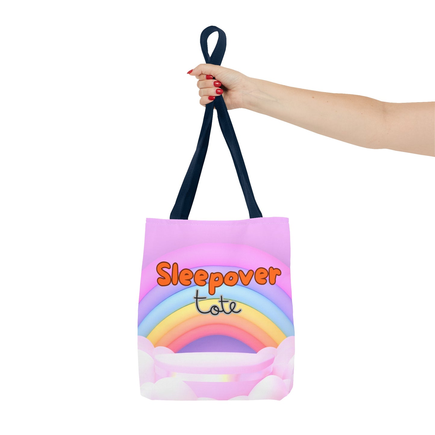 Sleepover Rainbow Tote Bag (AOP)