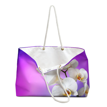 Orchid flower Weekender Bag