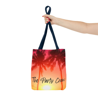 The Party Crew Pam Tree Tote Bag (AOP)