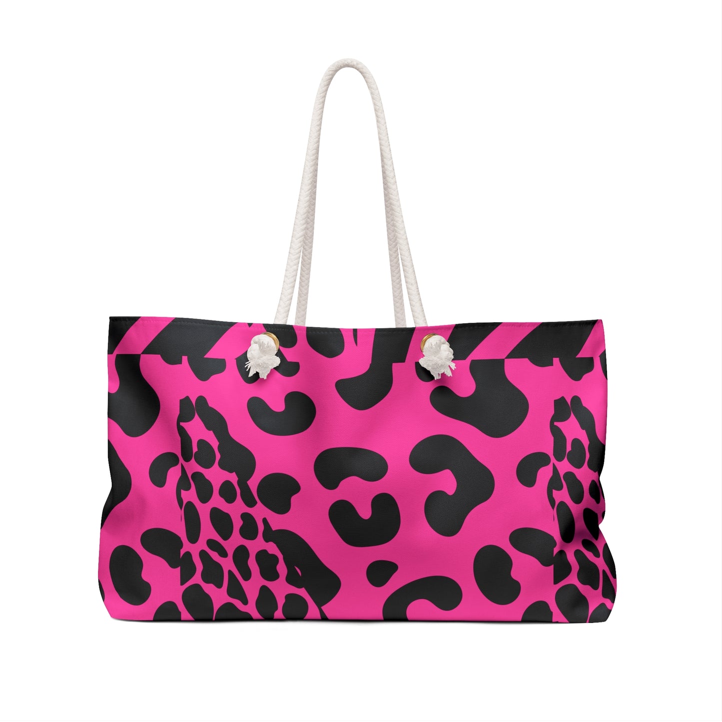 Weekender Bag Pink animal print