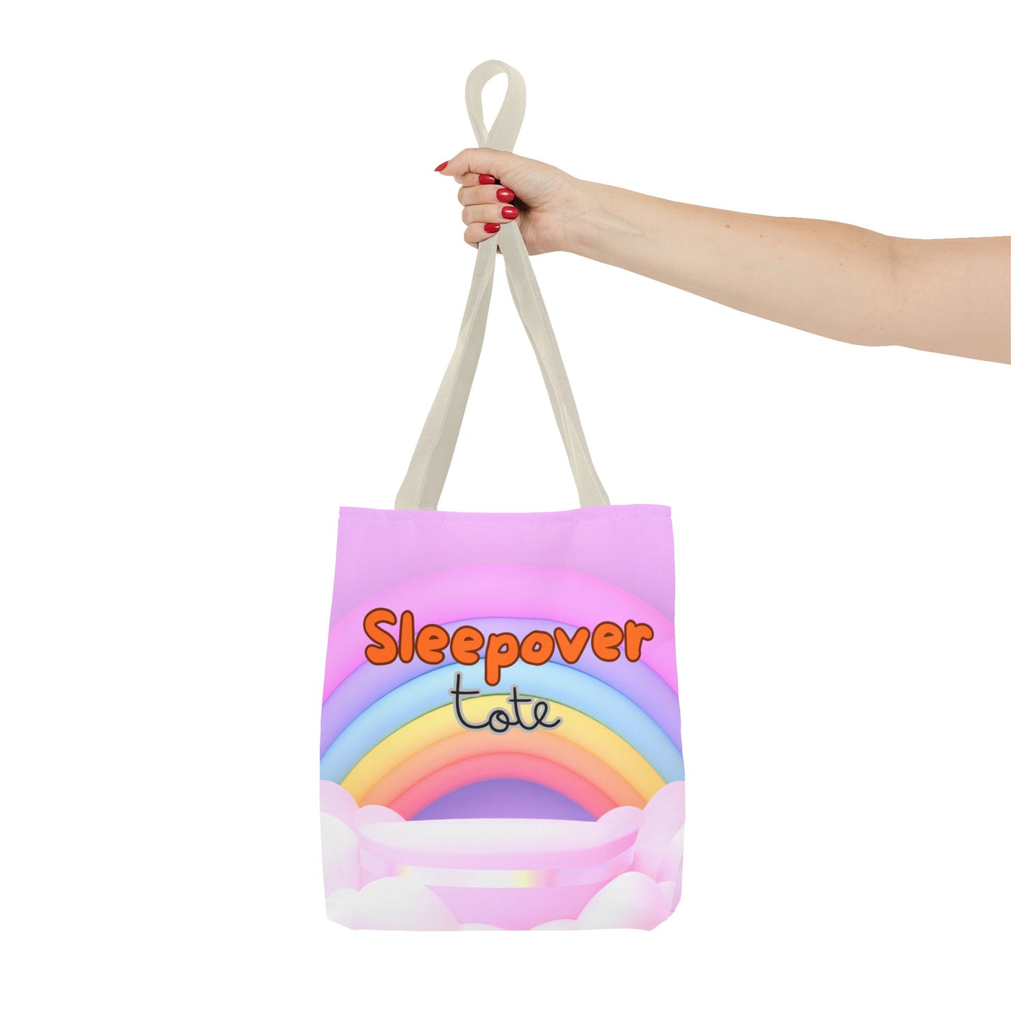 Sleepover Rainbow Tote Bag (AOP)