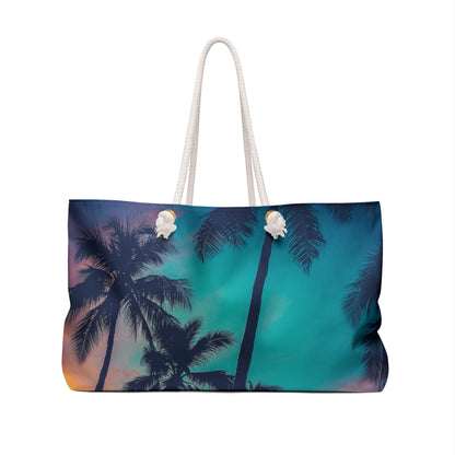 Palm trees Weekender Bag