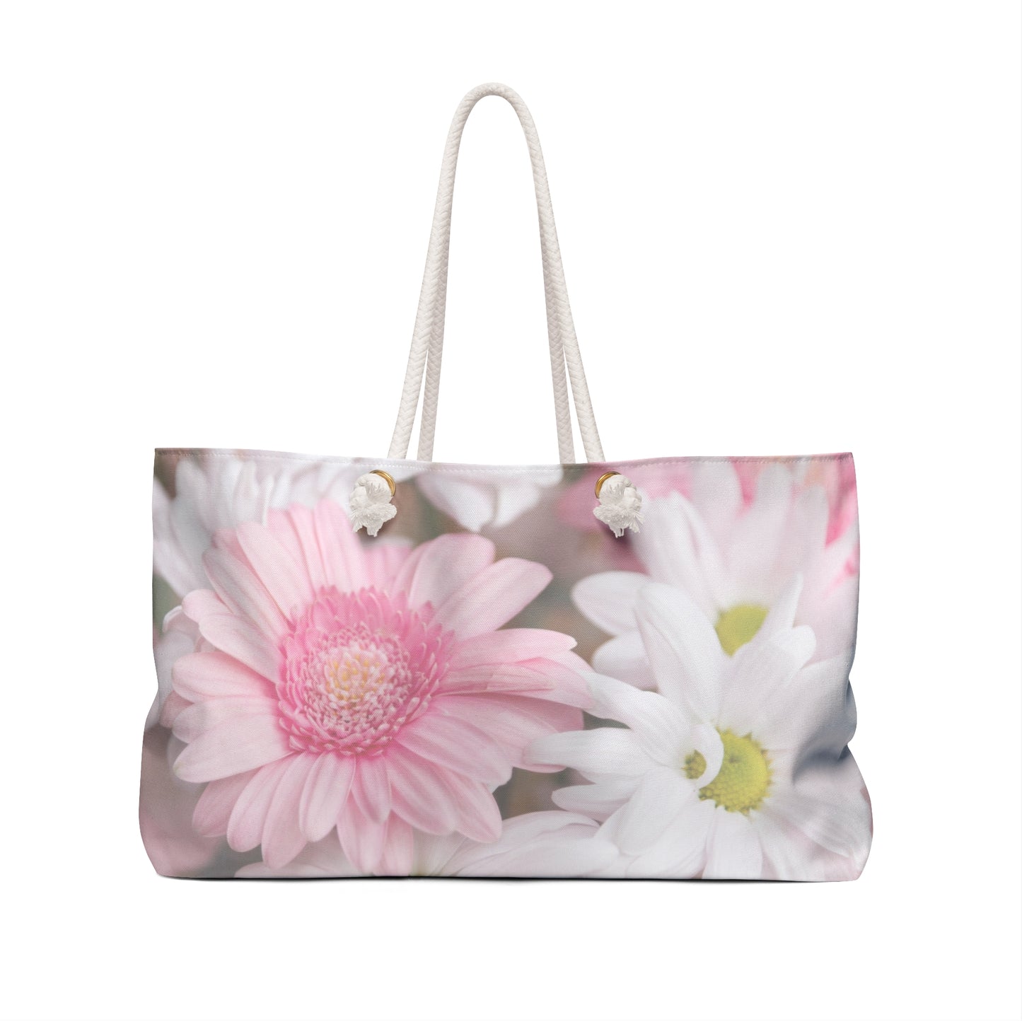 April Daisy flower bridesmaid Weekender Bag