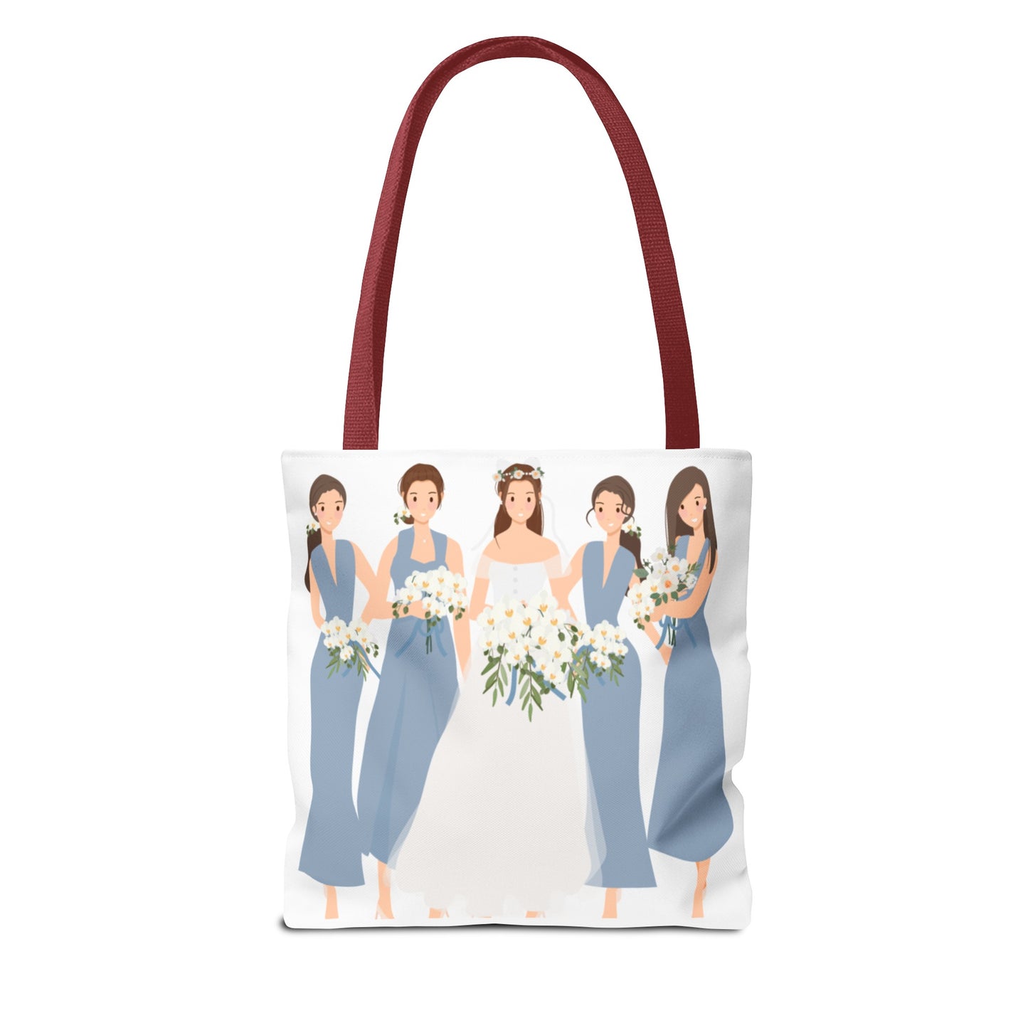 The Party Crew bride and bridesmaid Tote Bag (AOP)