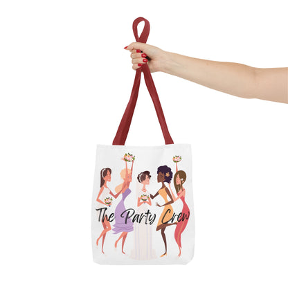 The Party Crew bride and bridesmaid Tote Bag (AOP)