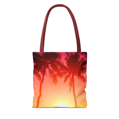 The Party Crew Pam Tree Tote Bag (AOP)