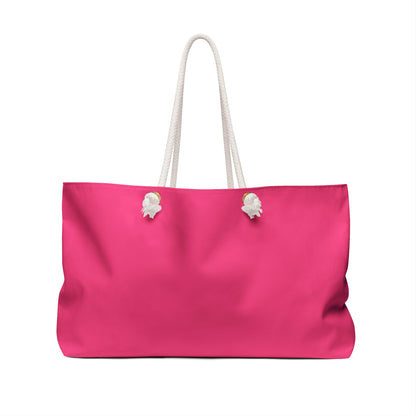 On Wednesdays we wear pink Weekender Bag