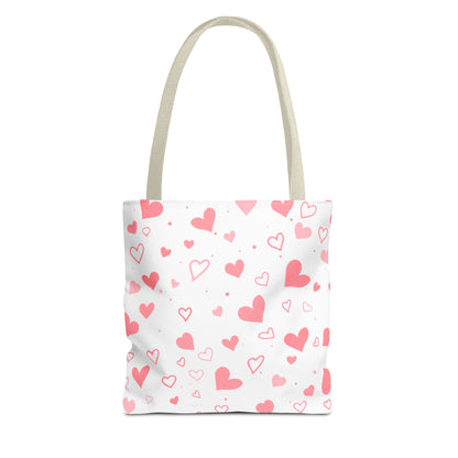 Little Hearts Tote Bag (AOP)