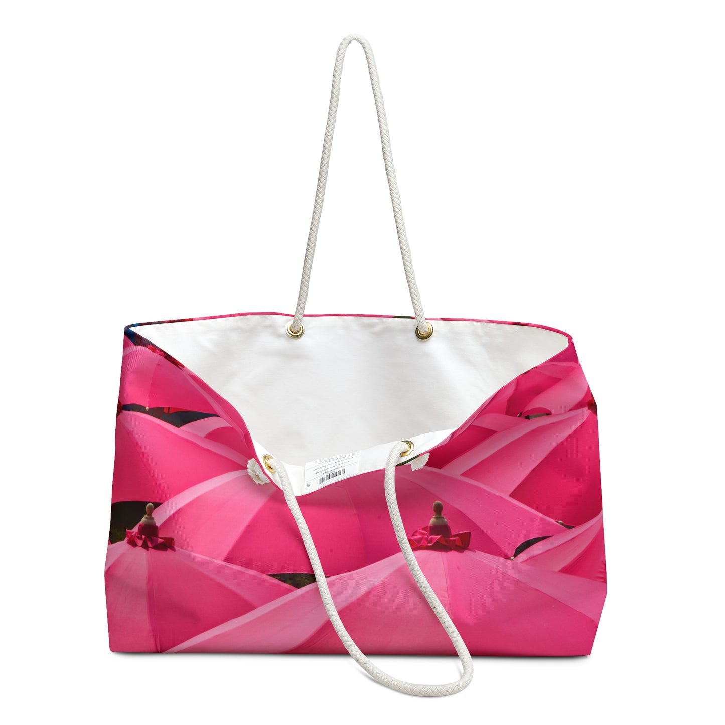 Pink Umbrellas Weekender Bag