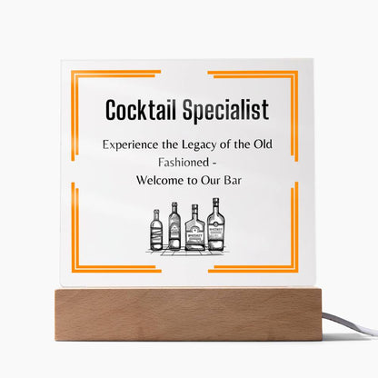 Cocktail Specialist,